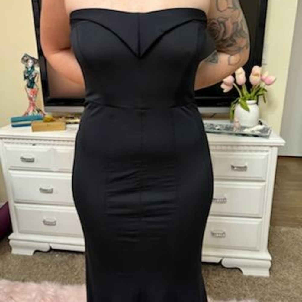 Rachel gilbert dress size 4 black